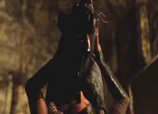 Rat dicks sliding in and out in 3D zoophile porn